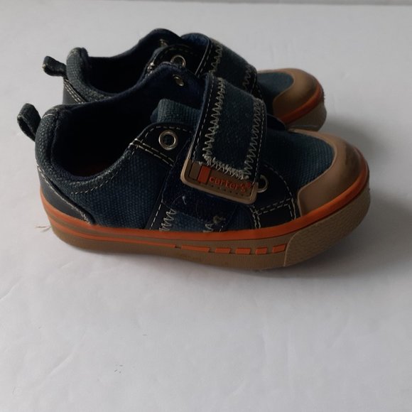Carter's Boys Shoes Blue Size 5 - Picture 3 of 8